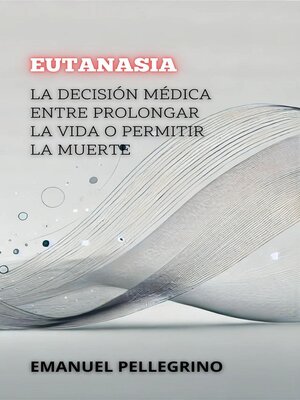 cover image of Eutanasia